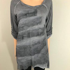 Light weight grey tunic,top,blouse